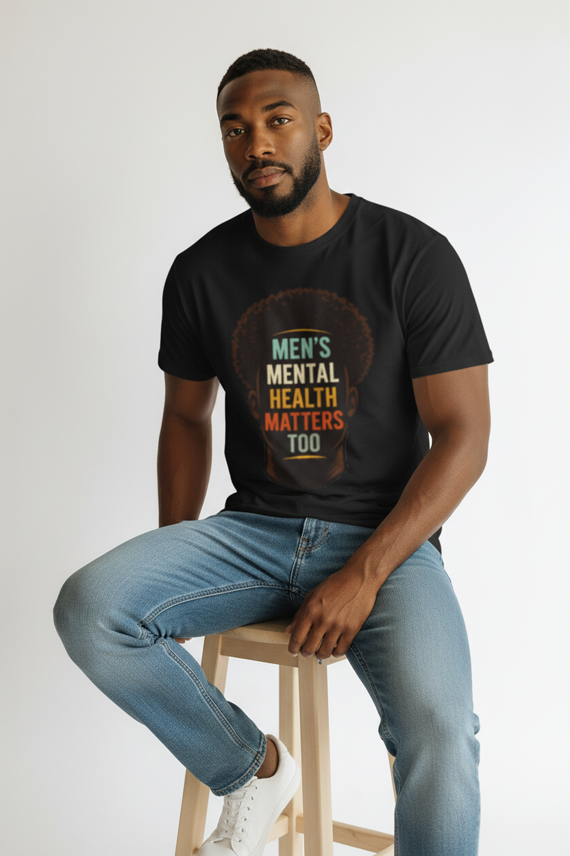 Men's Mental Health Matters Too T-Shirt