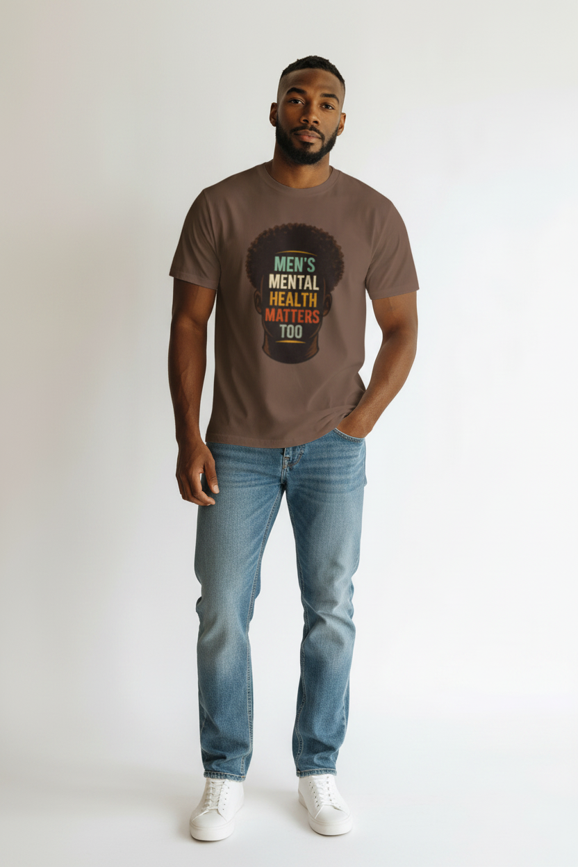 Men's Mental Health Matters Too T-Shirt