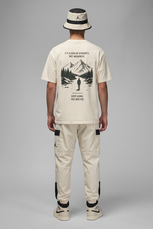 Strength Is In Seeking Help T-Shirt — Mental Health Awareness Tee