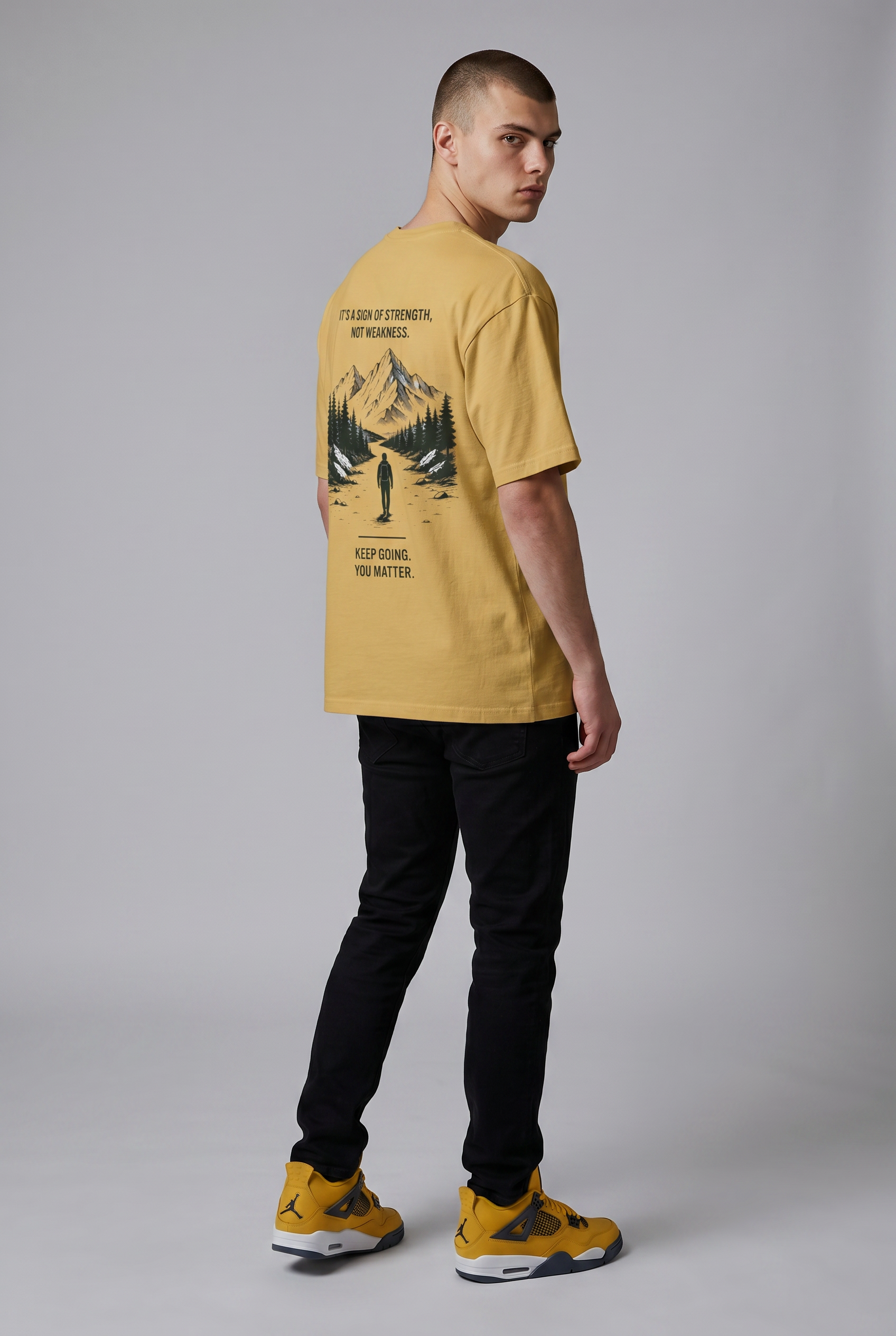 Strength Is In Seeking Help T-Shirt — Mental Health Awareness Tee