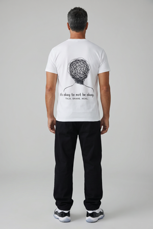 T-Shirt — “It’s Okay To Not Be Okay” Mental Health Awareness Tee