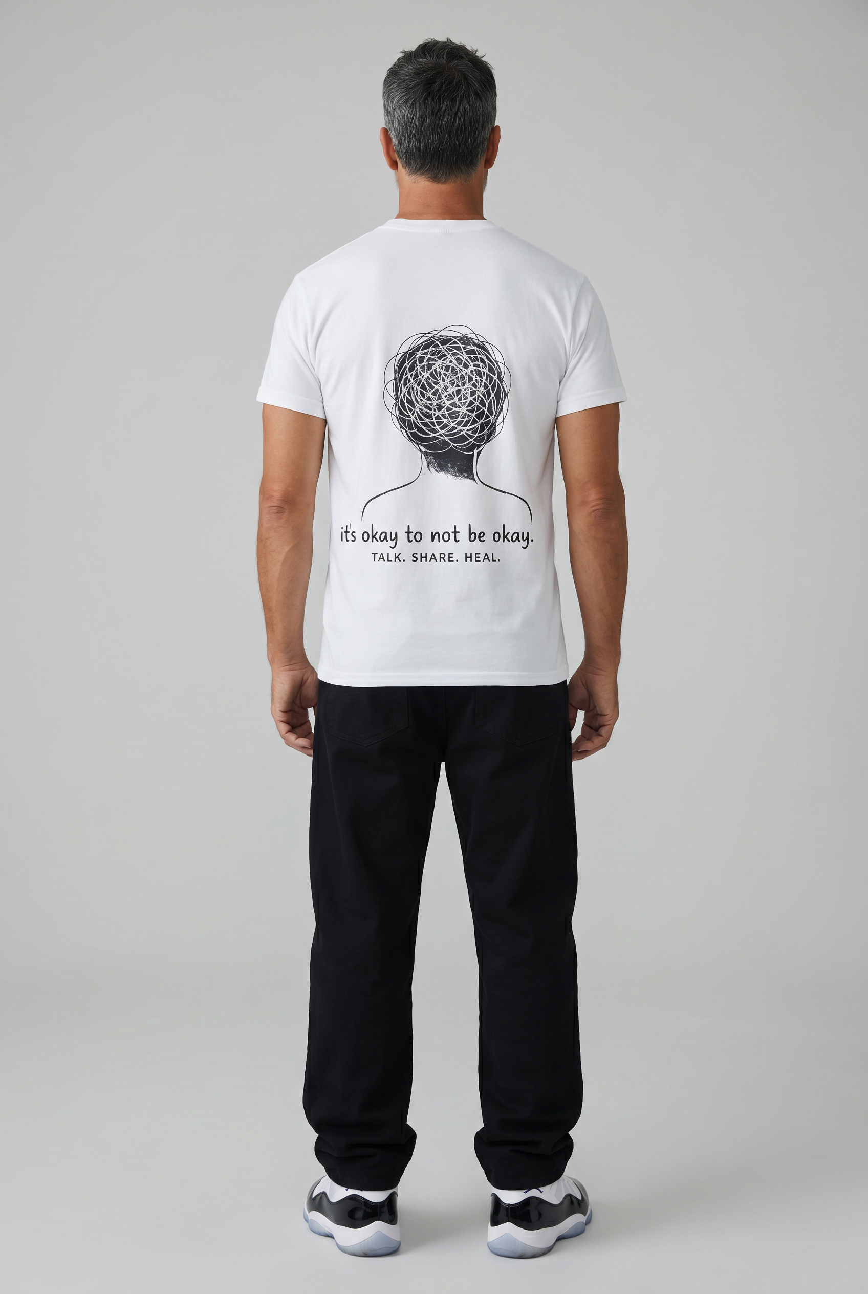 T-Shirt — “It’s Okay To Not Be Okay” Mental Health Awareness Tee