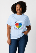 Autism Awareness Heart Puzzle T-Shirt — Love, Accept, Include Tee