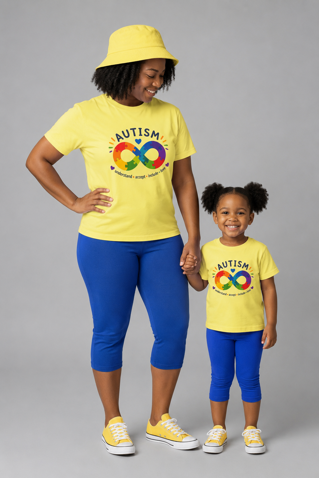 Autism Pride Infinity Puzzle T-Shirt — Understand • Accept • Include • Love