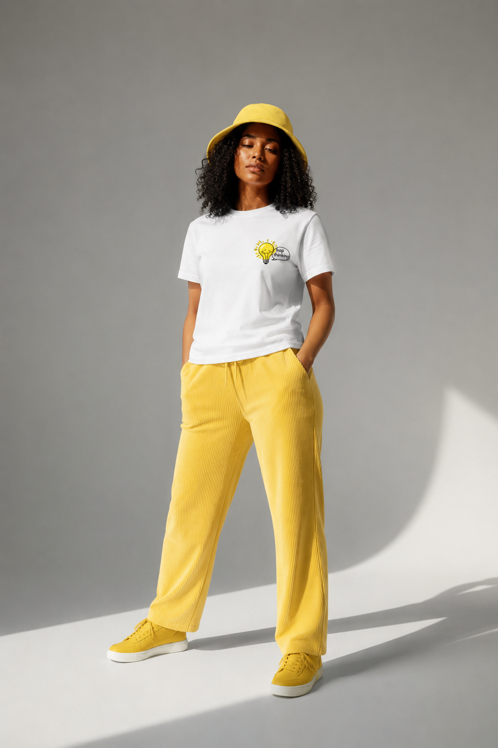 Keep Thinking Lightbulb T-Shirt — Positive Idea Graphic Tee