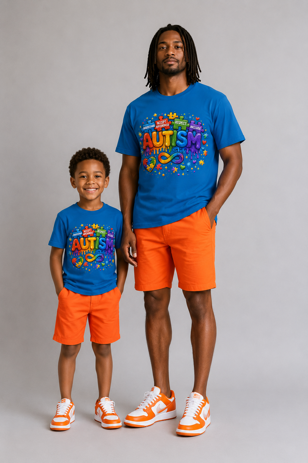 Autism Awareness Rainbow Tee — Acceptance Respect Celebrate T-Shirt