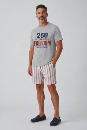 250 Years of Freedom T-Shirt — 1776–2026 Patriotic Independence Day Tee