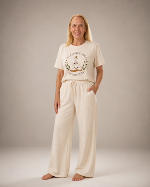 Accessible Yoga Sacramento T-Shirt — Meditation Graphic Tee for Yoga Teachers & Students