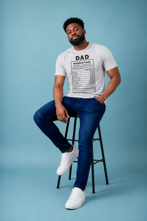Dad "Nutrition Facts" T‑Shirt — Funny Father's Day Gift