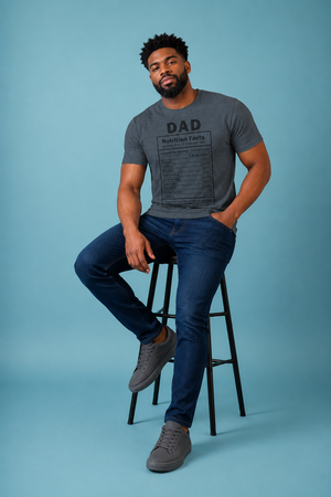 Dad "Nutrition Facts" T‑Shirt — Funny Father's Day Gift