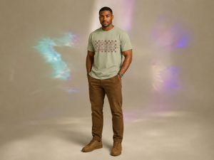 Dad Vintage Checkered Tee — Retro Father's Day Shirt