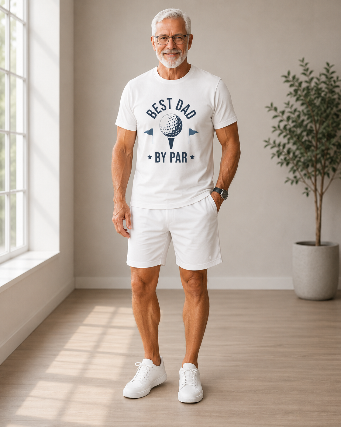 Best Dad By Par Golf T-Shirt — Father’s Day Golfing Gift