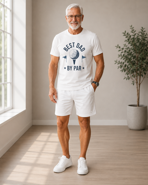 Best Dad By Par Golf T-Shirt — Father’s Day Golfing Gift