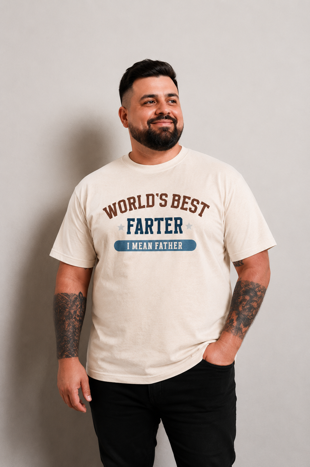 World's Best Farter I Mean Father T-Shirt