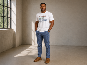 Husband Daddy Protector Hero T-Shirt — Fathers Day Gift Tee