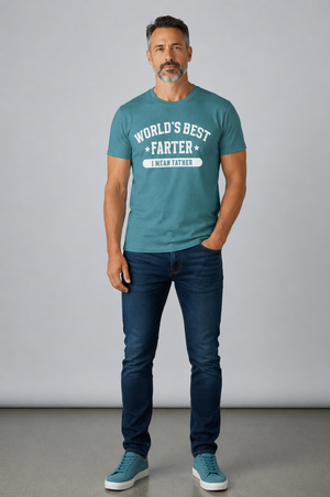 Funny 'World's Best Farter — I Mean Father' T-Shirt