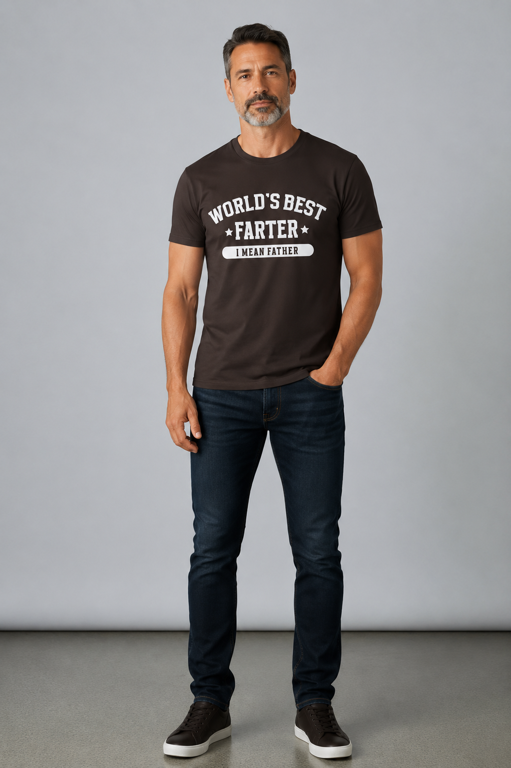 Funny 'World's Best Farter — I Mean Father' T-Shirt