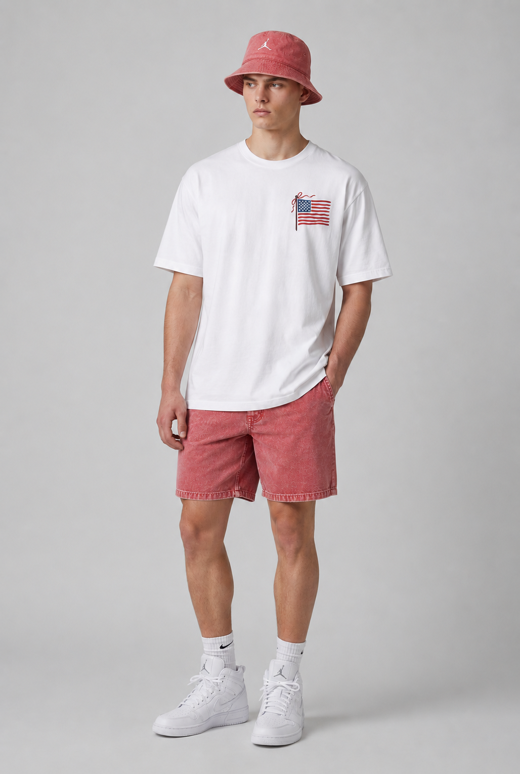 God Bless the USA T-Shirt — Patriotic American Flag Tee