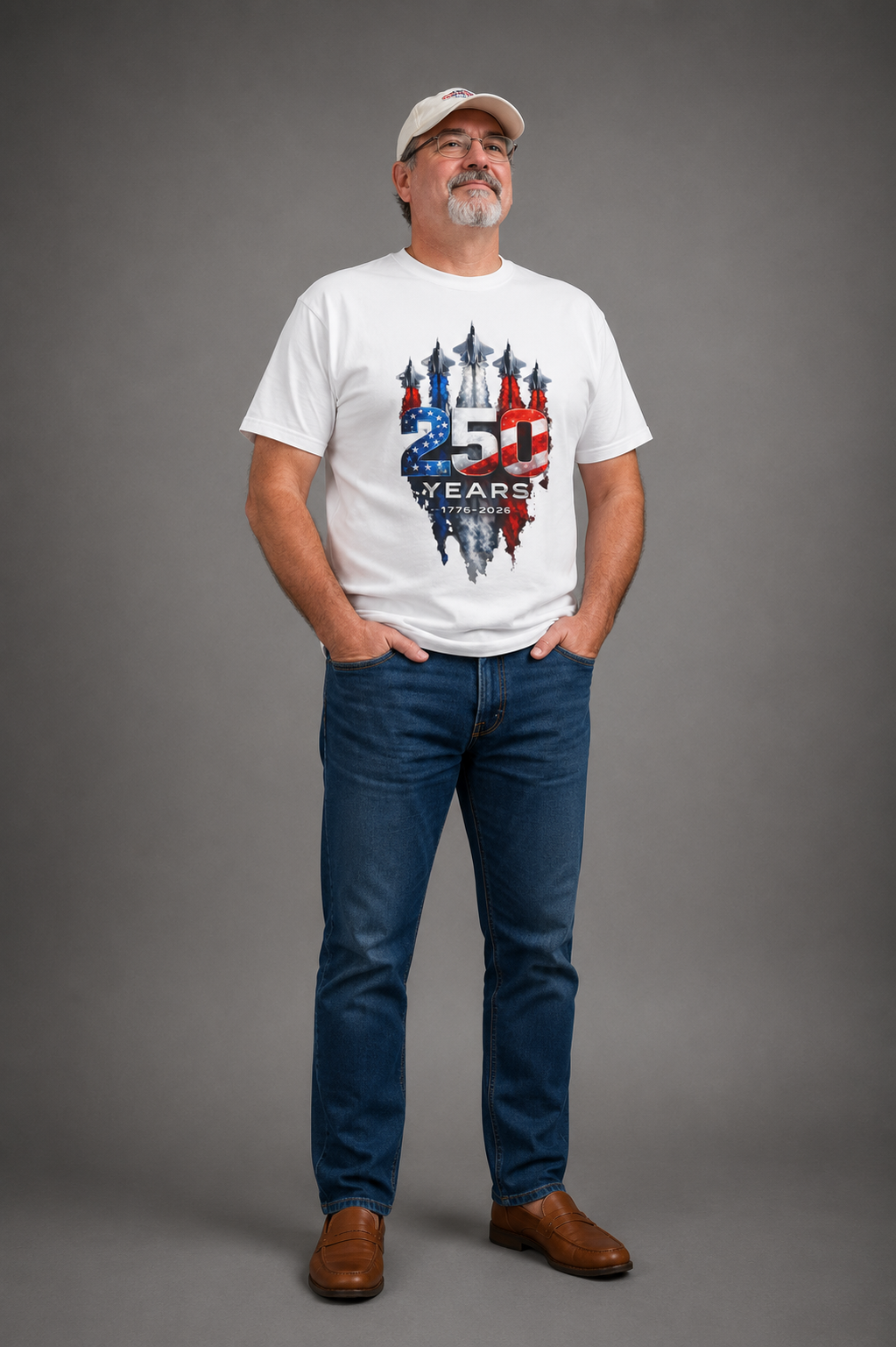 250 Years American Flag Anniversary T-Shirt