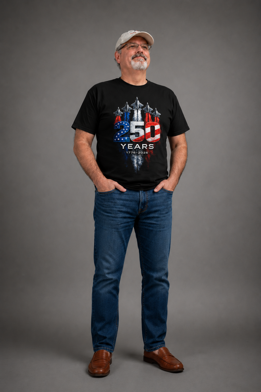 250 Years American Flag Anniversary T-Shirt