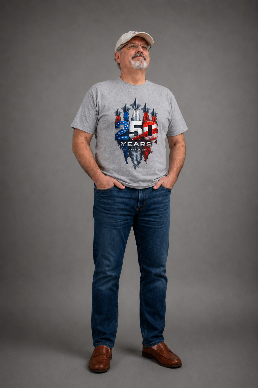 250 Years American Flag Anniversary T-Shirt