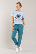 Floral 'Mama' Tee — Watercolor Bloom Mother's Day T-Shirt