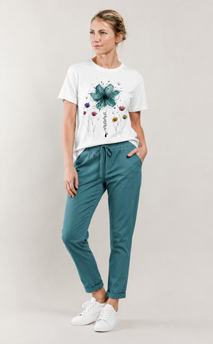 Floral 'Mama' Tee — Watercolor Bloom Mother's Day T-Shirt