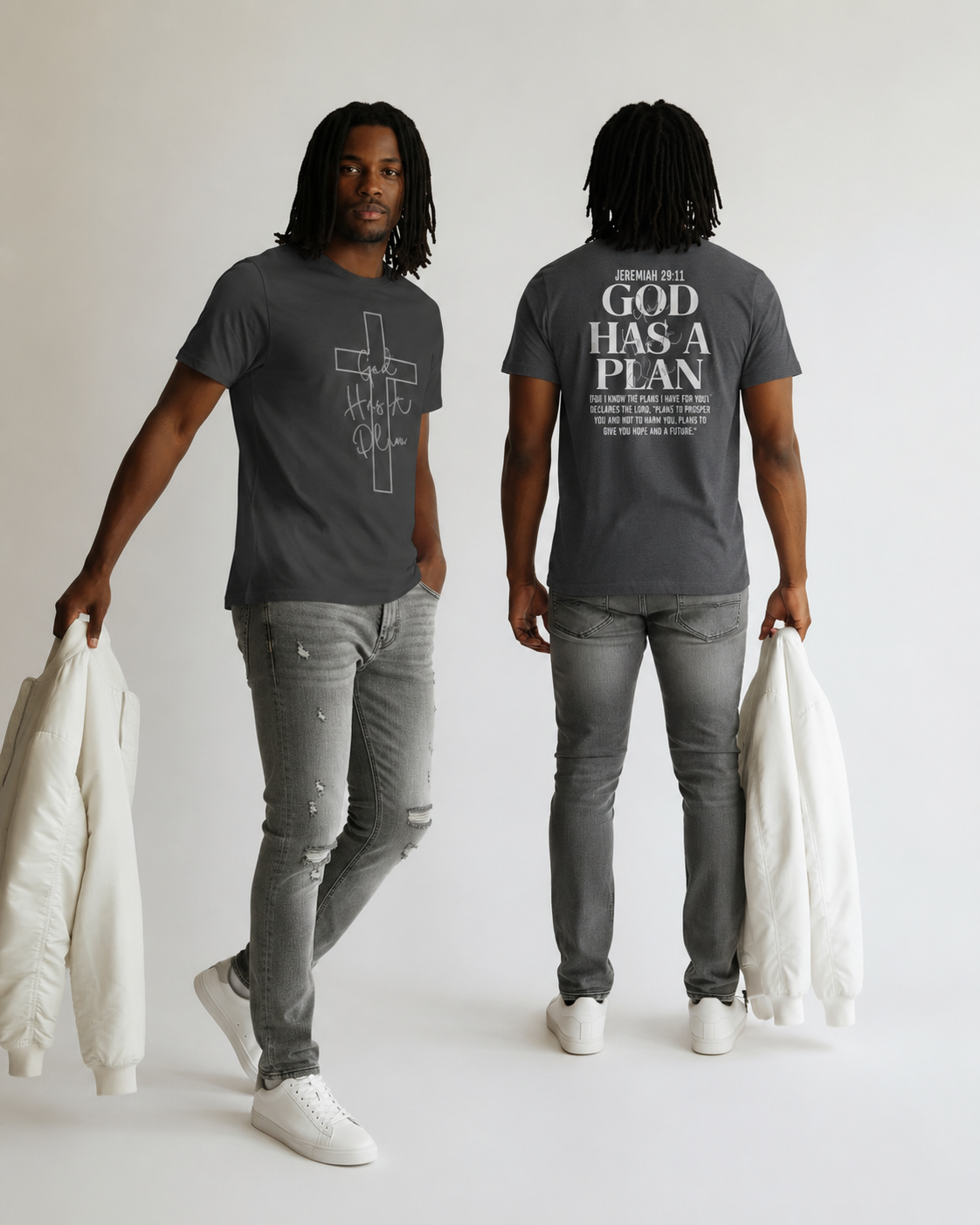 God Has a Plan T-Shirt — Jeremiah 29:11 Inspirational Christian Tee