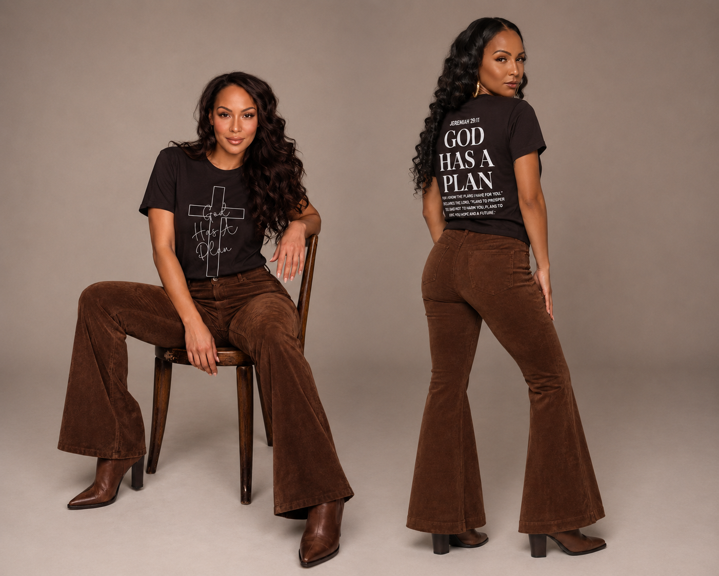 God Has a Plan T-Shirt — Jeremiah 29:11 Inspirational Christian Tee