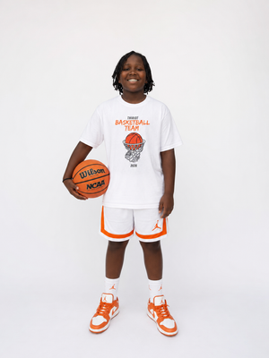 Kids Big Ball Basketball Team T-Shirt — Youth Hoop Graphic Tee (2026)