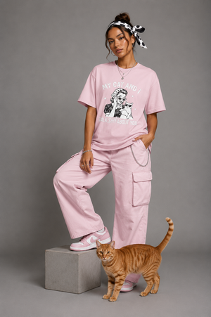 T-Shirt — "My Cat and I Talk Shit About You" Vintage Cat Lover Tee