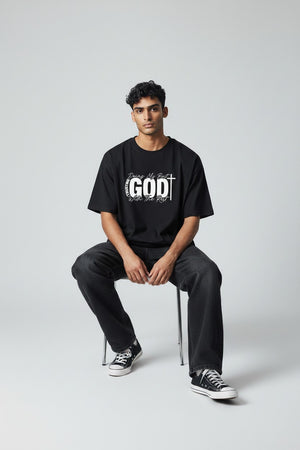 Faith T-Shirt — "Trusting God, Doing My Best" Christian Graphic Tee