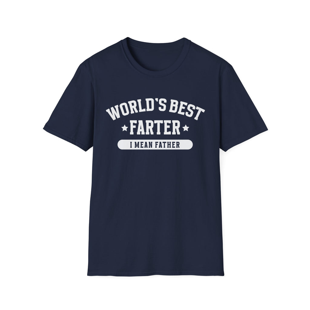 Funny 'World's Best Farter — I Mean Father' T-Shirt