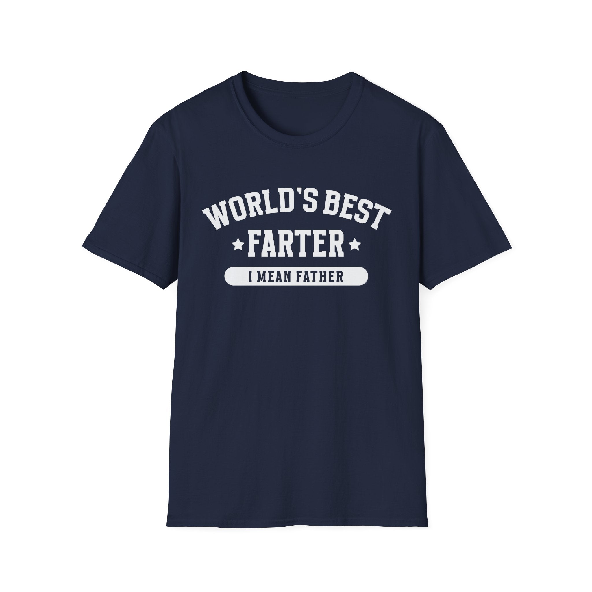 Funny 'World's Best Farter — I Mean Father' T-Shirt