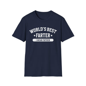 Funny 'World's Best Farter — I Mean Father' T-Shirt