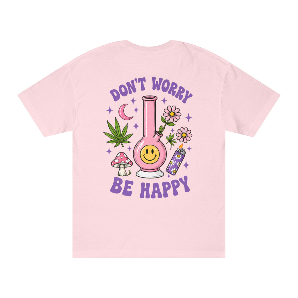 Don't Worry Be Happy Tee — Happy Bong Graphic T-Shirt