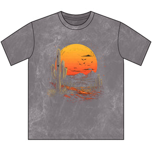 Vintage Desert Sunset Crewneck Tee