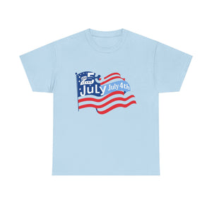 July 4th Flag T-Shirt — Patriotic Independence Day Tee