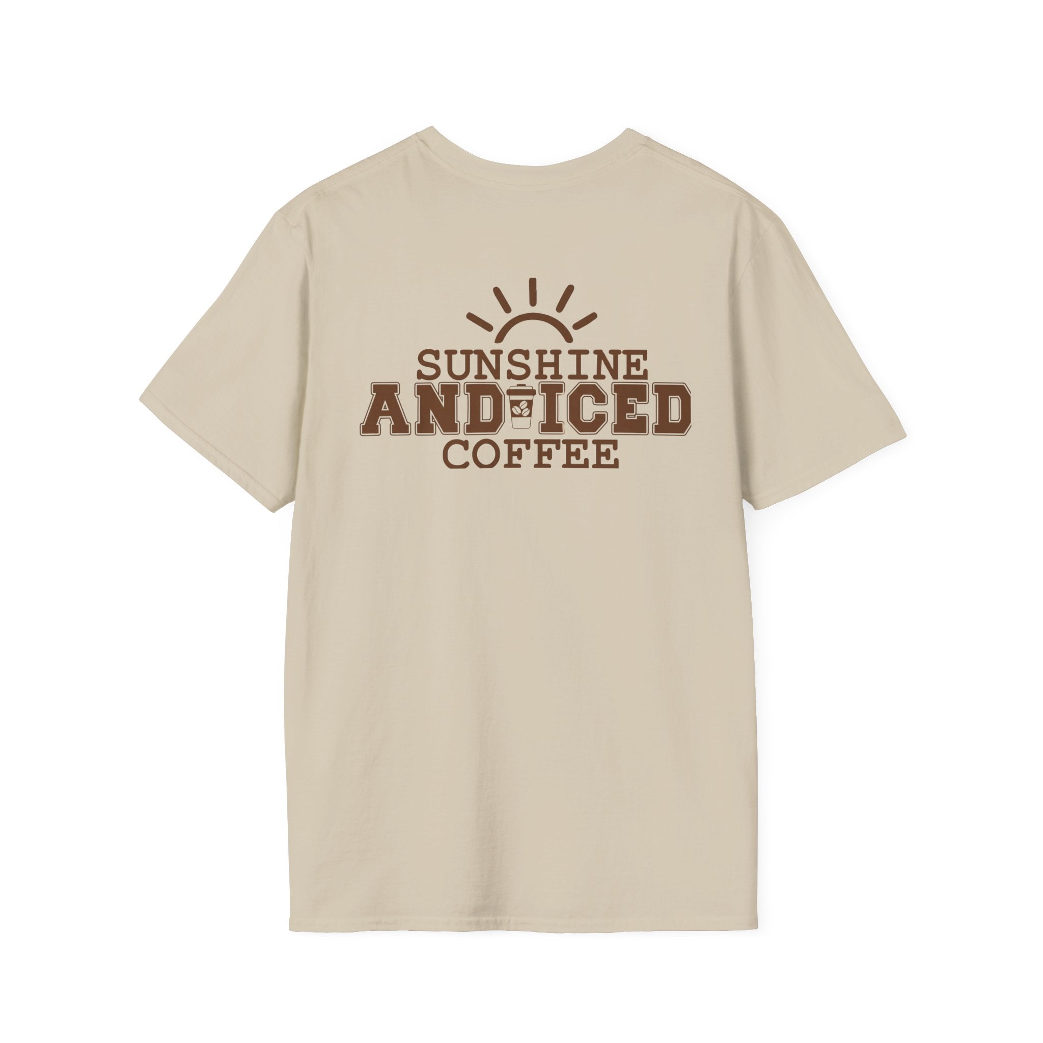 T-Shirt — Sunshine and Iced Coffee Graphic Tee