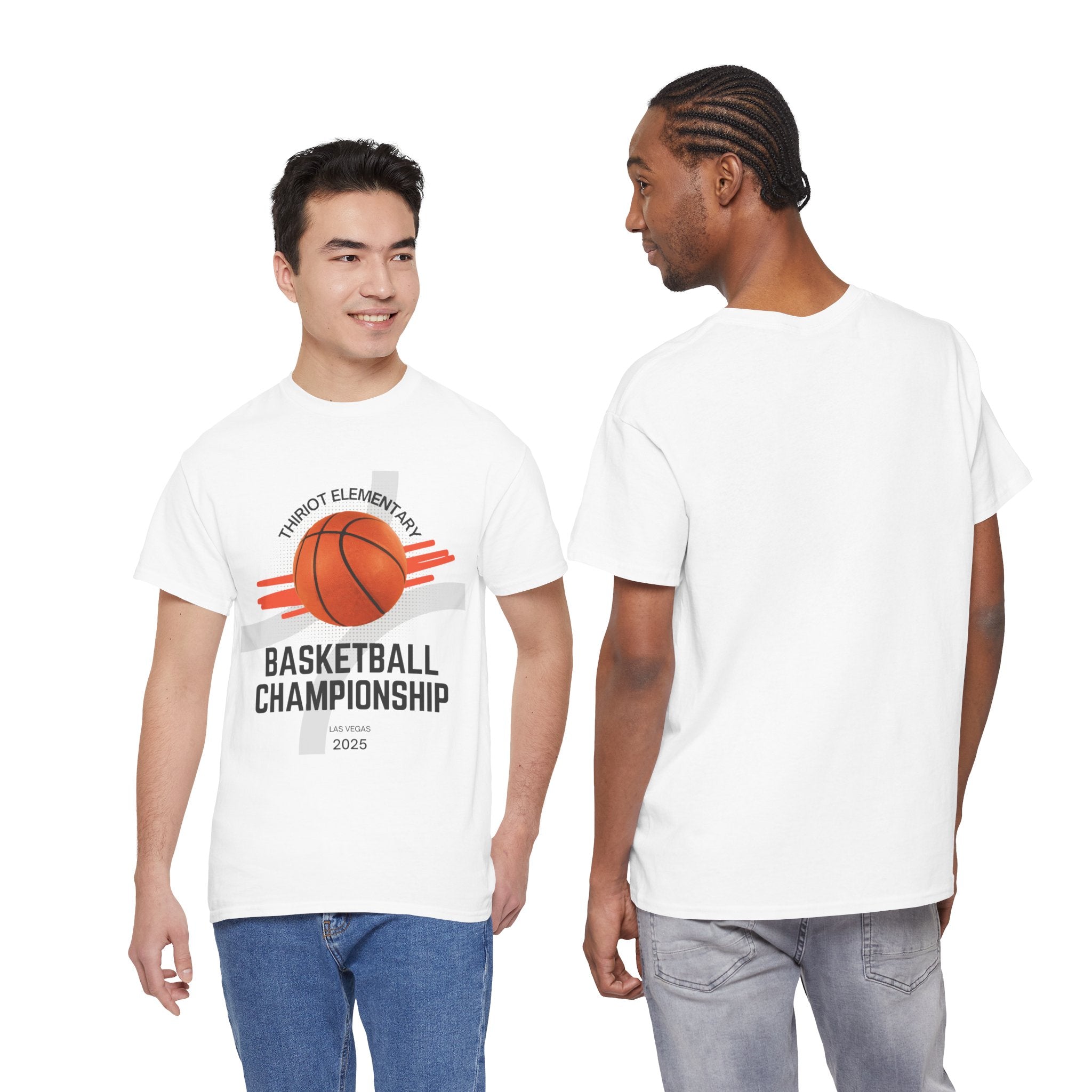 Basketball Championship Tee — Thront Elementary 2025 School Team Shirt