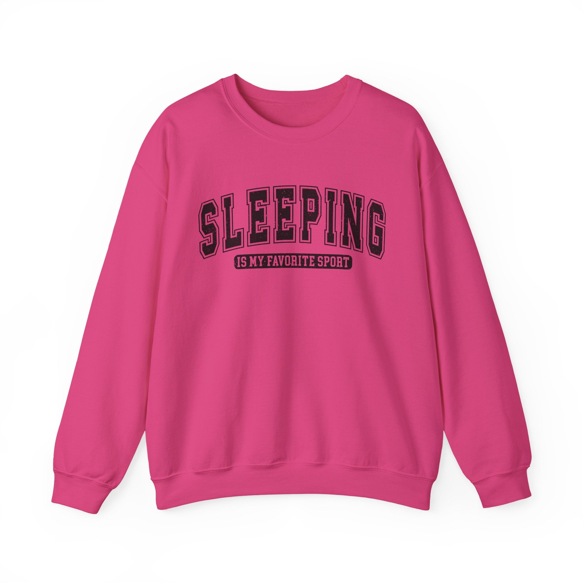 Sleeping Is My Favorite Sport Sweatshirt — Cozy Graphic Crewneck