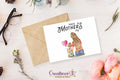 Mothers Day Flat Card + Envelope