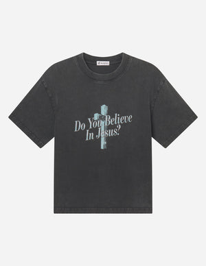 Do You Believe in Jesus Heavyweight Tee