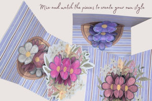 Flower Pop Up Card | Gift Card for Mom