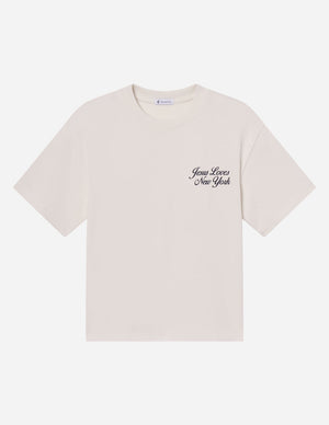 Jesus Loves New York Heavyweight Tee