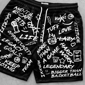 Emotions - Shorts - Black