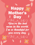 Happy Mother's Day Cards