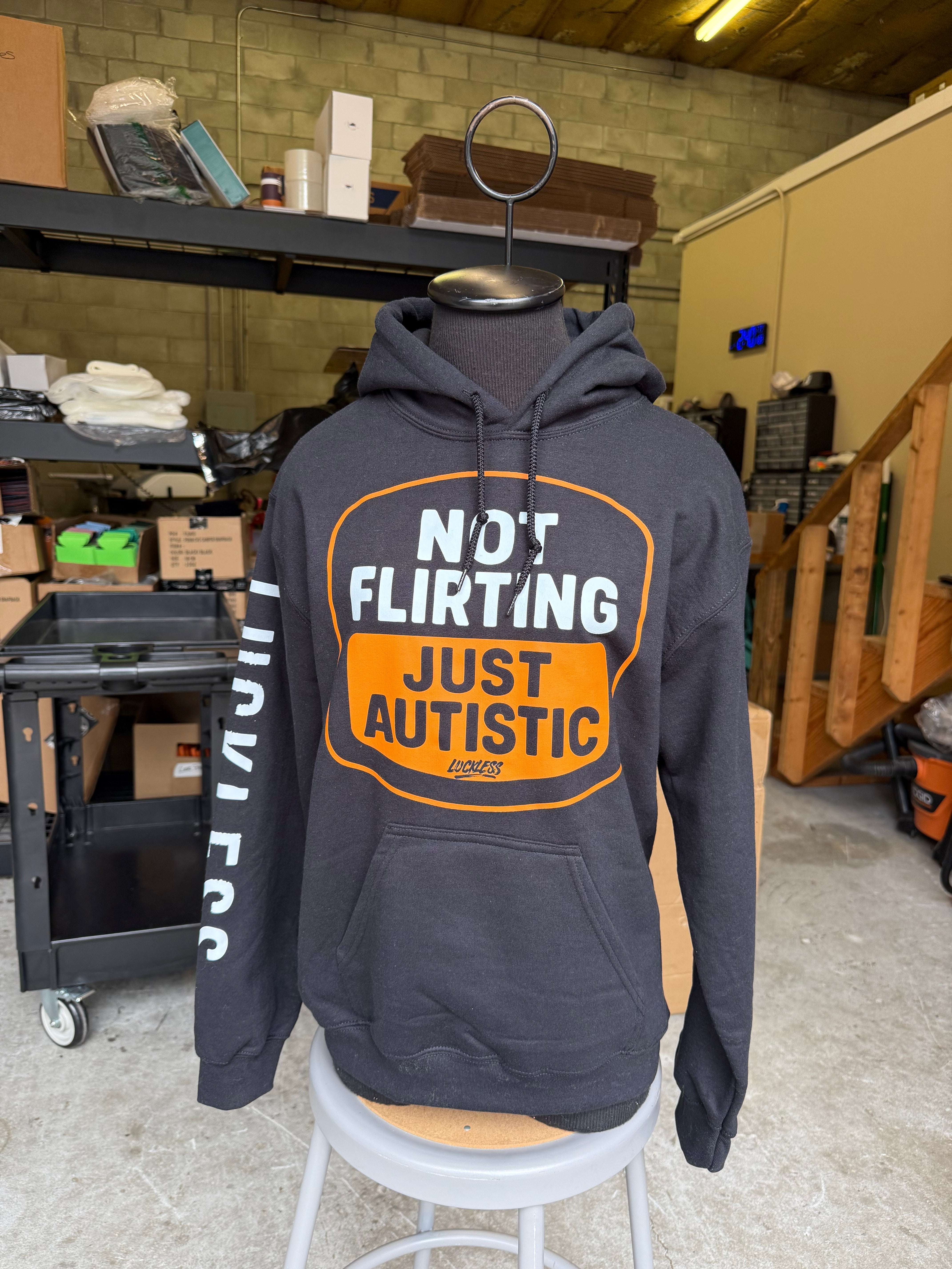 Not Flirting Hoodie