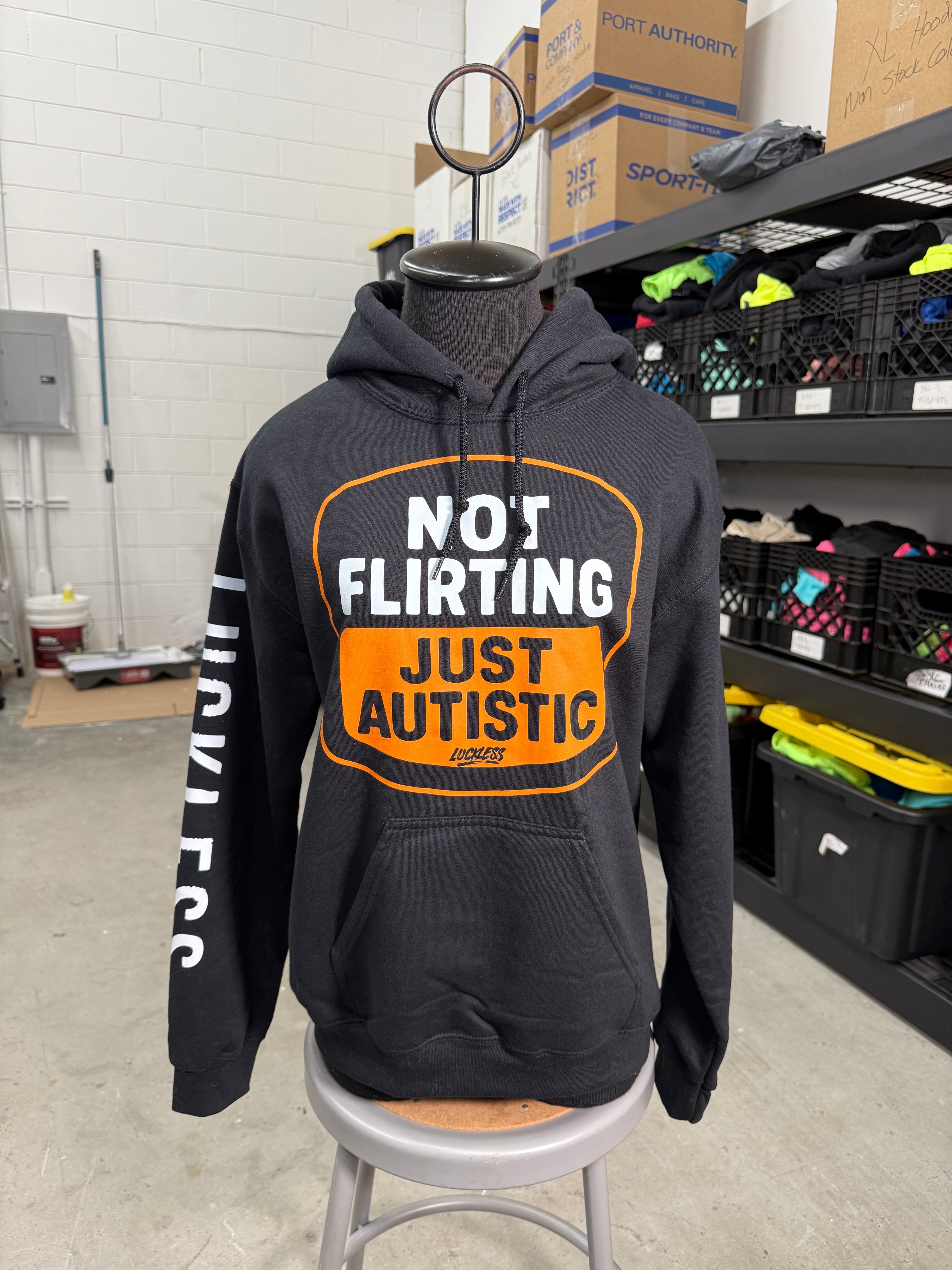 Not Flirting Hoodie