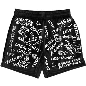 Emotions - Shorts - Black